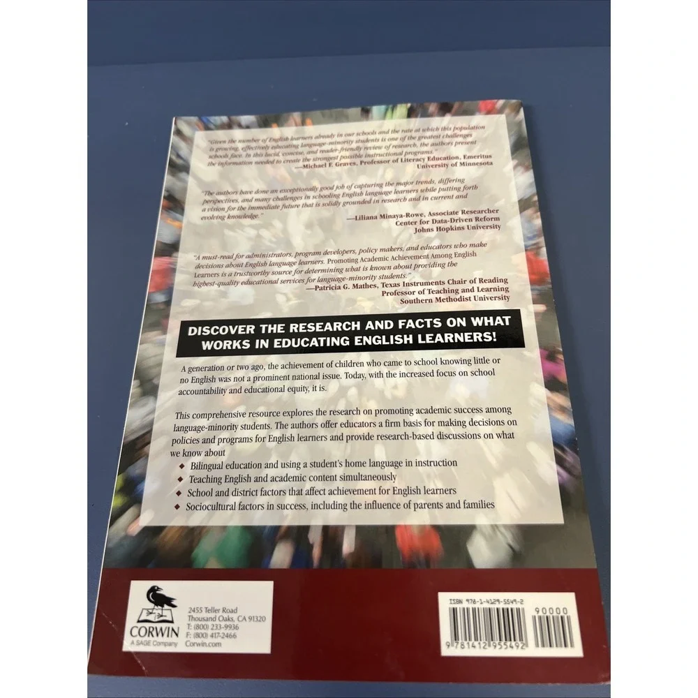 Promoting Academic Achievement Among‎ English Learners: A Guide to the 2010